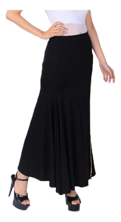 Falda Larga Cintura Alta