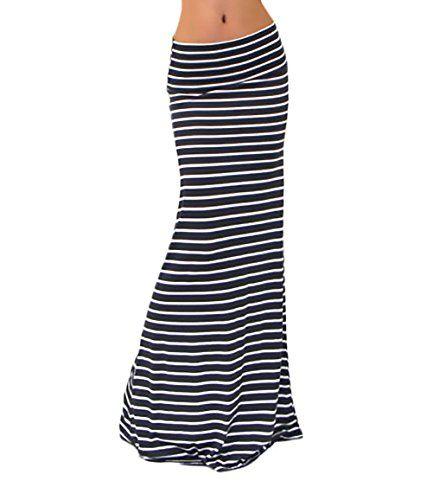 Falda Larga Cintura Alta