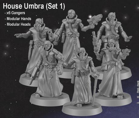 BrushFu Studios, venta de figuras de escala 28 mm en Etsy