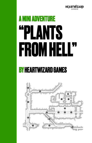 Infested Greenhouse y otras ayudas de Heartwizard Games Infested Greenhouse y otras ayudas de Heartwizard Games
