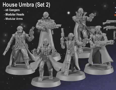 BrushFu Studios, venta de figuras de escala 28 mm en Etsy