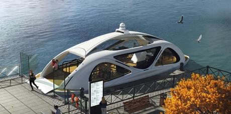 alternativas para viajar barato: en un ferry autónomo totalmente eléctrico.