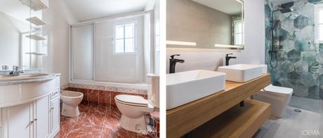 Antes y después: reformas integrales 2020 Reforma integral baño antes y despues