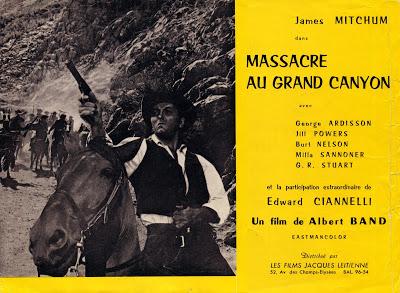 MASACRE EN EL GRAN CAÑÓN (Massacro al Grande Canyon) (Italia, 1964) Spaguetti Western, Western Euroopeo