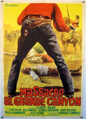 MASACRE EN EL GRAN CAÑÓN (Massacro al Grande Canyon) (Italia, 1964) Spaguetti Western, Western Euroopeo