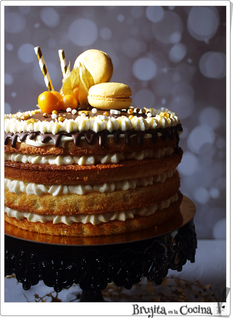 Layer cake cava y mandarina