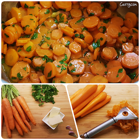 Zanahorias con mantequilla (a la corsicana)