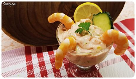 Cóctel de gambas Cóctel de gambas