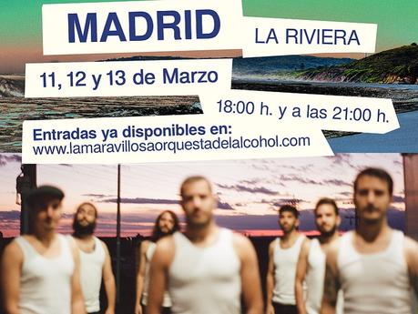 Conciertos de La M.O.D.A. en Madrid en marzo