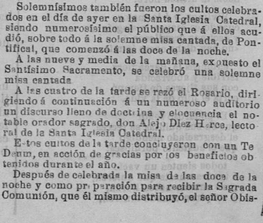 Santander recibe el siglo XX con una Pontifical en la Catedral