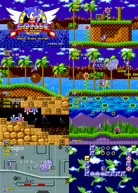 Liberado el prototipo de Sonic the Hedgehog para Sega Mega Drive / Genesis Liberado el prototipo de Sonic the Hedgehog para Sega Mega Drive / Genesis