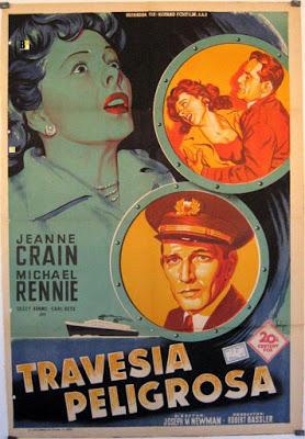 CRUCERO PELIGROSO (TRAVESÍA PELIGROSA (DANGEROUS CROSSING) (USA, 1953) Intriga