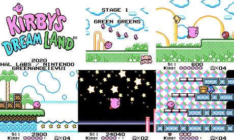 ROM hack] Kirby's Dream Land DX (Game Boy Color) - Paperblog