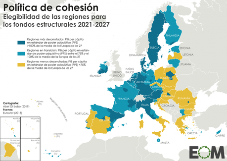 Los fondos de cohesión, la manera de cerrar las brechas de Europa