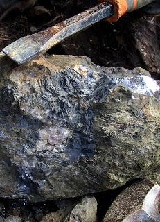 La galena del Manto de los Azules, Sierra Minera de Cartagena-La Unión.