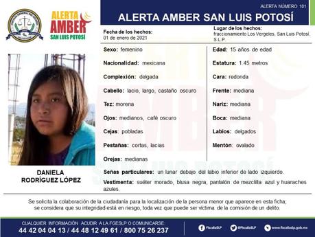 Alerta Amber: Julissa y Daniela fueron vistas por últimas vez en Los Vergeles,SLP