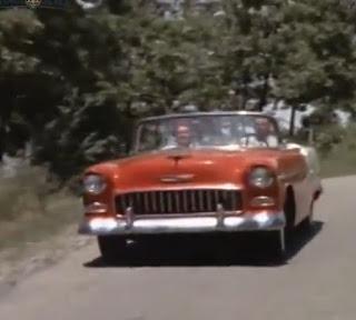 El versátil automóvil marca Chevrolet, modelo Bel Air El versátil automóvil marca Chevrolet, modelo Bel Air