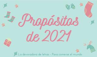 Propósitos literarios 2021