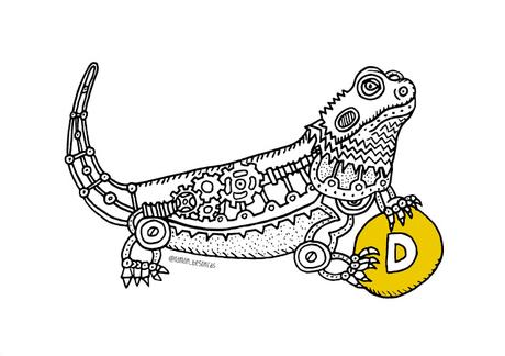 Dibucedario 2021 / 4 / Dragón