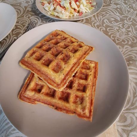 GOFRES SALADOS DE CARNE KETO