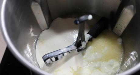 Mousse de Limón con Mambo Echamos todos los ingredientes en el vaso y los mezclamos