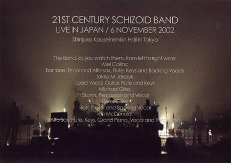21st Century Schizoid Band - Live in Japan (2002)