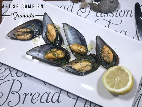 Mejillones al jengibre