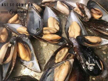 Mejillones al jengibre Mejillones al jengibre