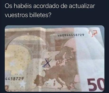 Los nuevos billetes