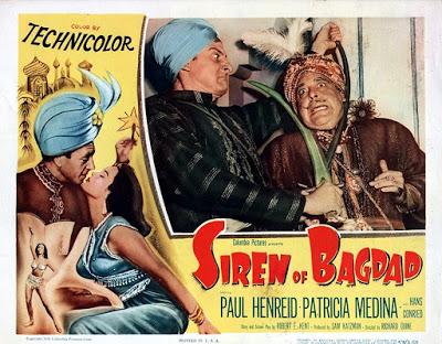 SIRENA DE BAGDAD, LA (Siren of Badgad) (USA, 1953) Aventuras, Fantástico, Comedia