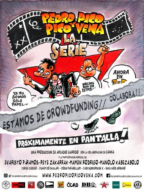 Pedro Pico y Pico Vena tendrán las voces de Evaristo, Manolo Kabezabolo, El Drogas… Pedro Pico y Pico Vena tendrán las voces de Evaristo, Manolo Kabezabolo, El Drogas…