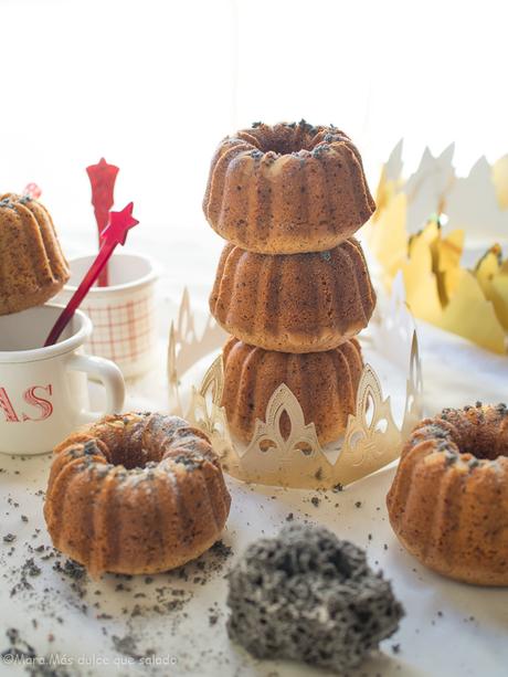 Mini Bundt Cakes de Reyes