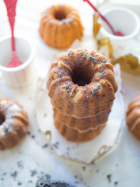 Mini Bundt Cakes de Reyes