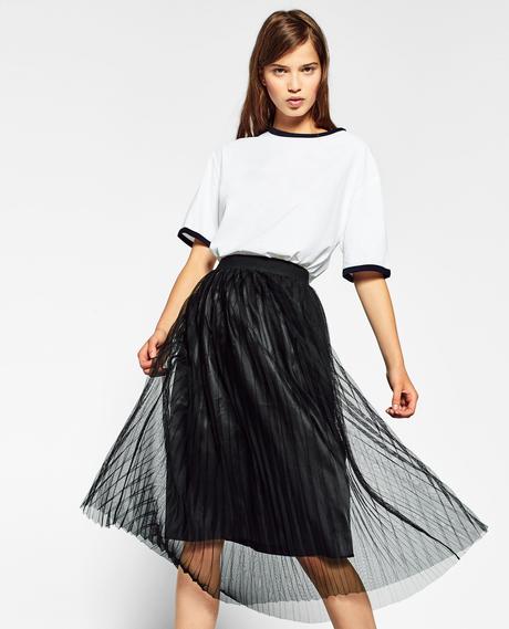 Falda Vaquera Zara Mujer