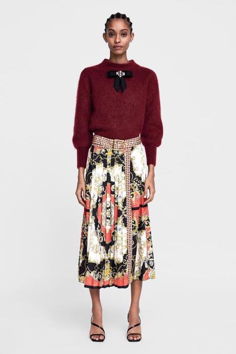 Falda Vaquera Zara Mujer