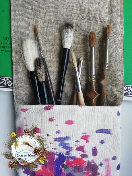 Pinceles en orden. Pinceles en orden.