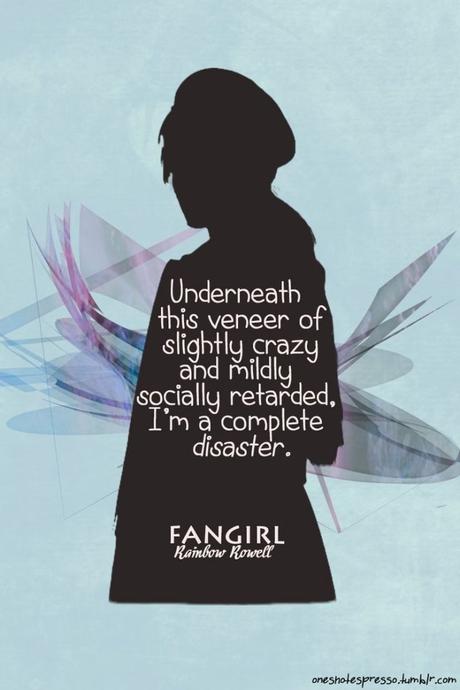 FanArt #1: FanGirl Typewritten Notes: Fangirl, Rainbow Rowell | Diary of a Spinster: