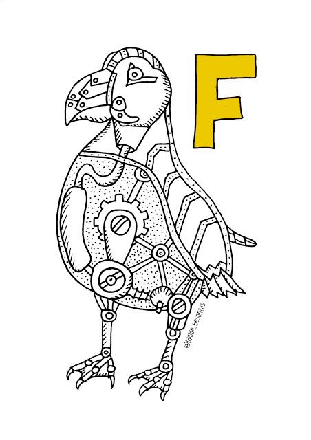 Dibucedario 2021 / 6 / Frailecillo