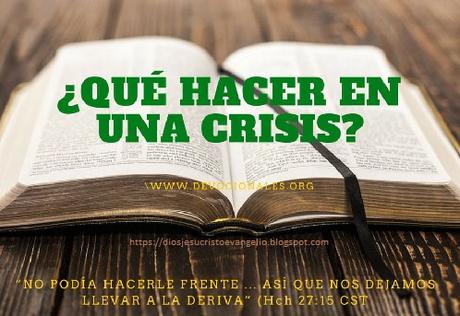 Los hijos de Dios en medio de la crisis que vive el mundo