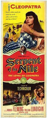 SERPIENTE DEL NILO, LA (CLEOPATRA: LA SERPIENTE DEL NILO) (AMORES DE CLEOPATRA, LOS) (Serpent of the Nile) (USA, 1953) Péplum