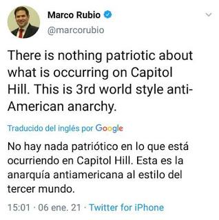 Marco Rubio ante su propia medicina