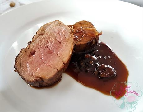 SOLOMILLO DE CERDO IBERICO A LA NARANJA SOLOMILLO DE CERDO IBERICO A LA NARANJA