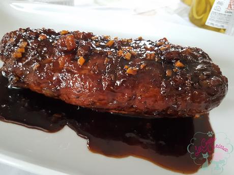 SOLOMILLO DE CERDO IBERICO A LA NARANJA SOLOMILLO DE CERDO IBERICO A LA NARANJA
