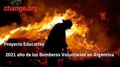 La petición de 2021 año de los Bomberos Voluntarios declaramos la victoria en Change Org. La petición de 2021 año de los Bomberos Voluntarios declaramos la victoria en Change Org.