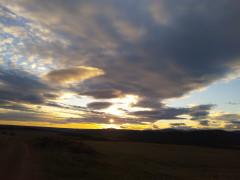 Anochecer de fin de año desde la Dehesa