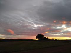 Anochecer de fin de año desde la Dehesa