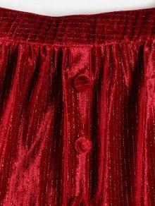 Falda De Terciopelo Roja Para Navidad