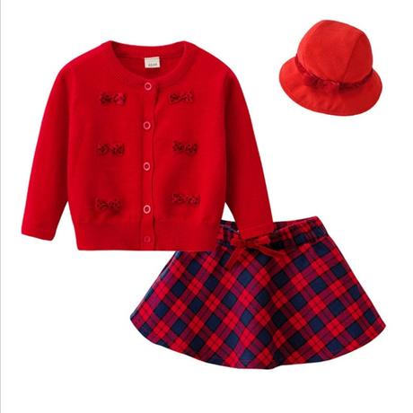 Falda De Terciopelo Roja Para Navidad