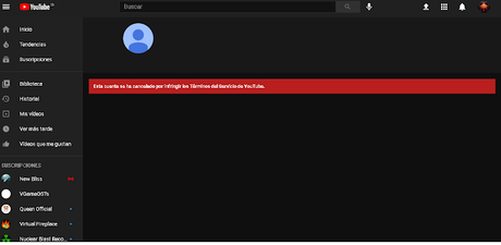 El canal de Arch ha sido cerrado El canal de Arch ha sido cerrado
