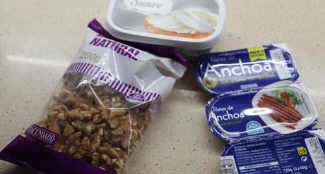 Paté de Anchoas con Queso en Thermomix ® Los ingredientes necesarios para hacer paté de anchoas en Thermomix